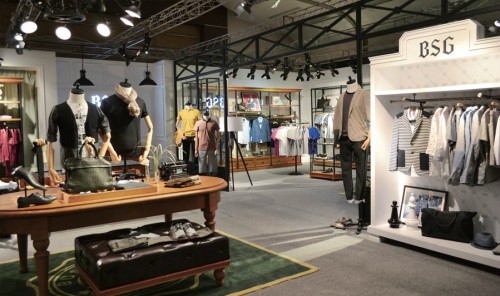 BSG男装店铺展示