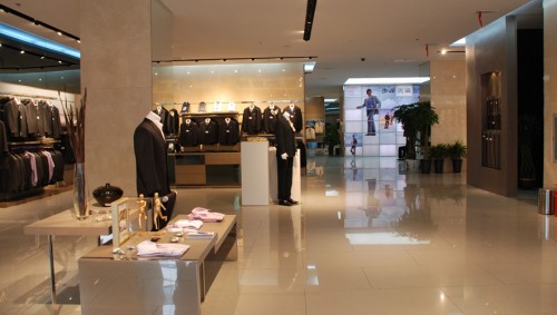 步森男装店铺展示