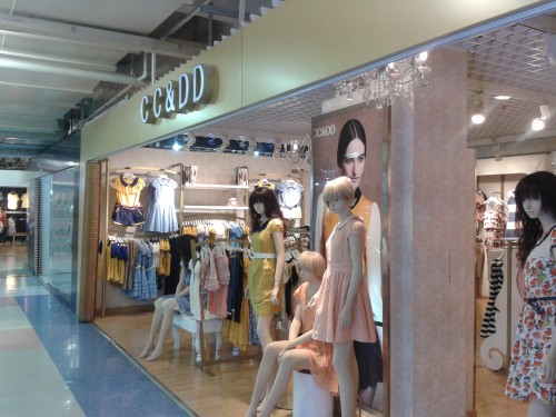 CC&DD女装店铺展示