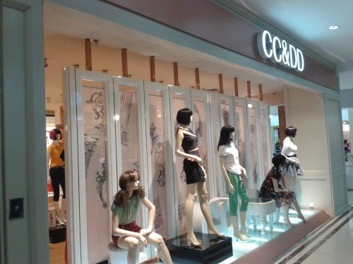 CC&DD女装店铺展示