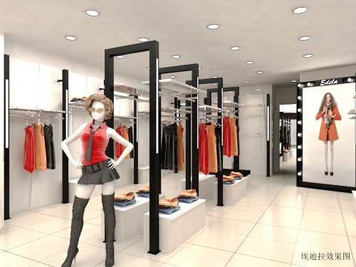埃迪拉女装店铺展示