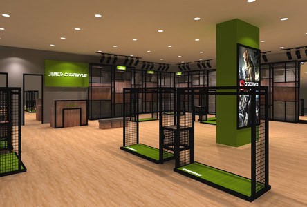 川越休闲装店铺展示