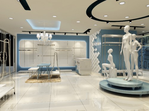 羽沙国际女装店铺展示