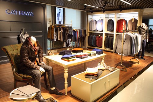 凯喜雅男装店铺展示