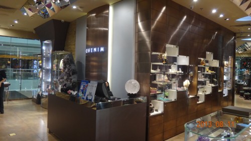 晶石灵饰品店铺形象