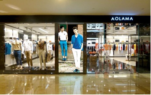 奥拉玛男装店铺展示