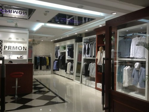 PRMON男装店铺展示