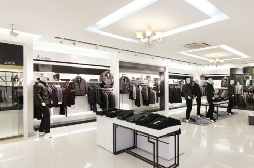 阿仕顿男装店铺展示