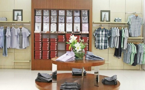 才子男装店铺形象