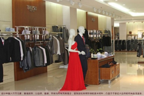 才子男装店铺形象