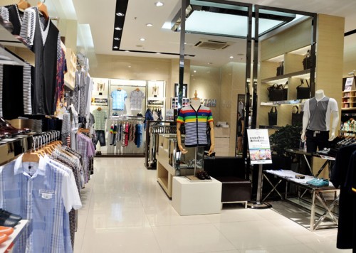 澳迩顿男装店铺形象