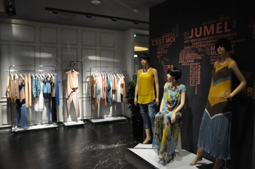 JUMEL女装店铺形象