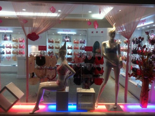 思娜内衣店铺形象