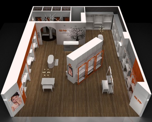 芙丽芙丽童装店铺展示