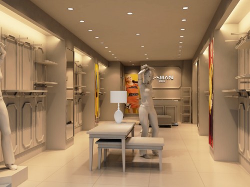 柏斯曼女装店铺形象