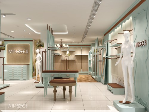 名歌女装店铺展示