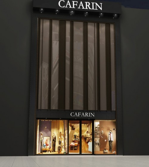 卡法里纳男装店铺展示