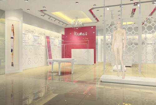 可媚女装店铺展示