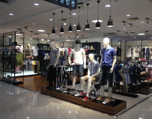 GY男装店铺展示