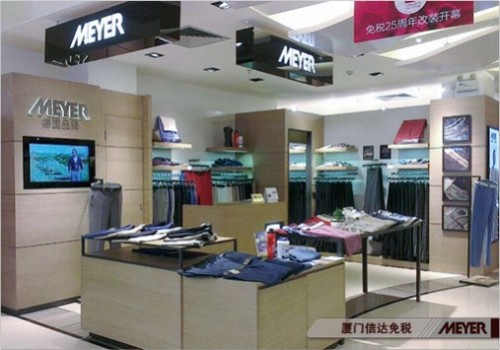 MEYER男装店铺形象