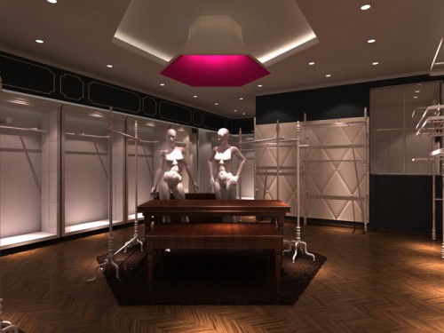 桑索女装店铺展示