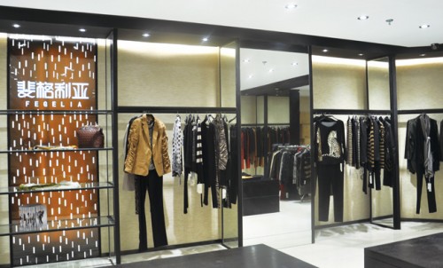 斐格利亚女装店铺展示