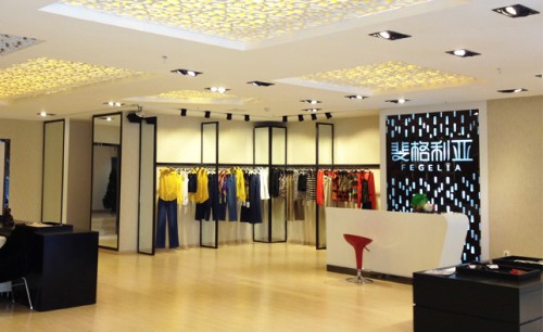 斐格利亚女装店铺展示