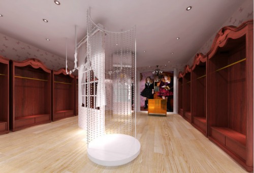 涵朋情缘女装店铺形象