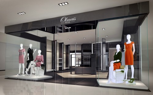 奥兰玛丝女装店铺展示