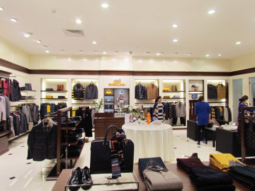 哈蒙班尼男装店铺形象