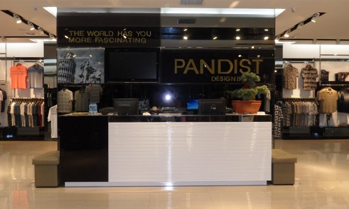 邦迪斯顿男装店铺展示