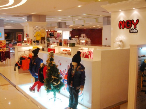 NGY童装店铺展示