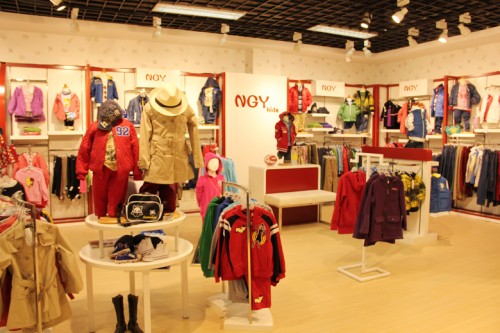 NGY童装店铺展示
