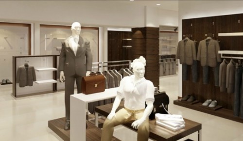 帝牌男装店铺形象