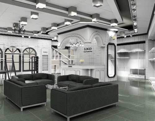 二狼狐轩男装店铺形象