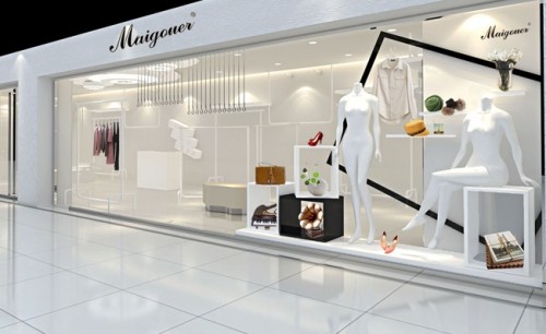 唛购迩女装店铺形象