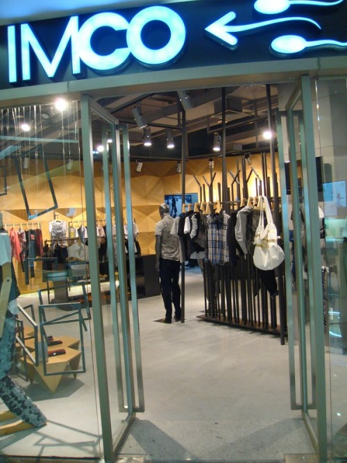 IMCO男装店铺展示