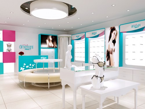 帝梦妮内衣店铺形象