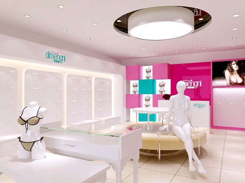 帝梦妮内衣店铺形象