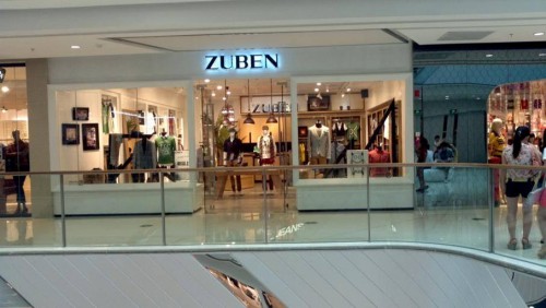 ZUBEN男装店铺形象