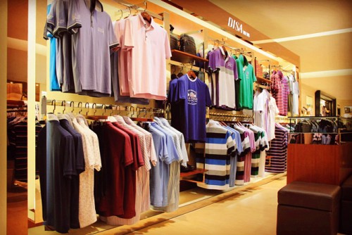 狄萨男装店铺展示