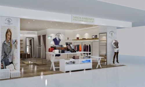 圣大保罗 女装店铺展示