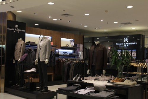 顺美男装店铺形象