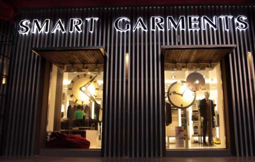 顺美男装店铺形象