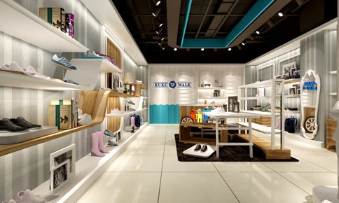 酷酷沃可童装店铺展示