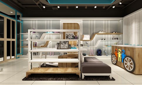 酷酷沃可童装店铺展示