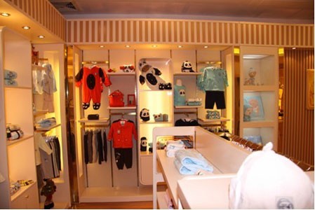 哈贝比童装店铺形象