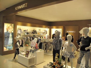 宝乐多童装店铺形象