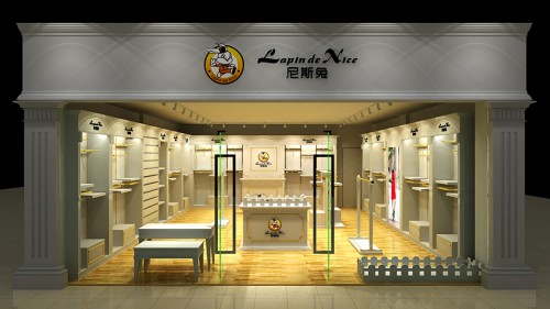 尼斯兔童装店铺展示