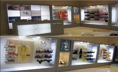 欧尚MS内衣店铺展示